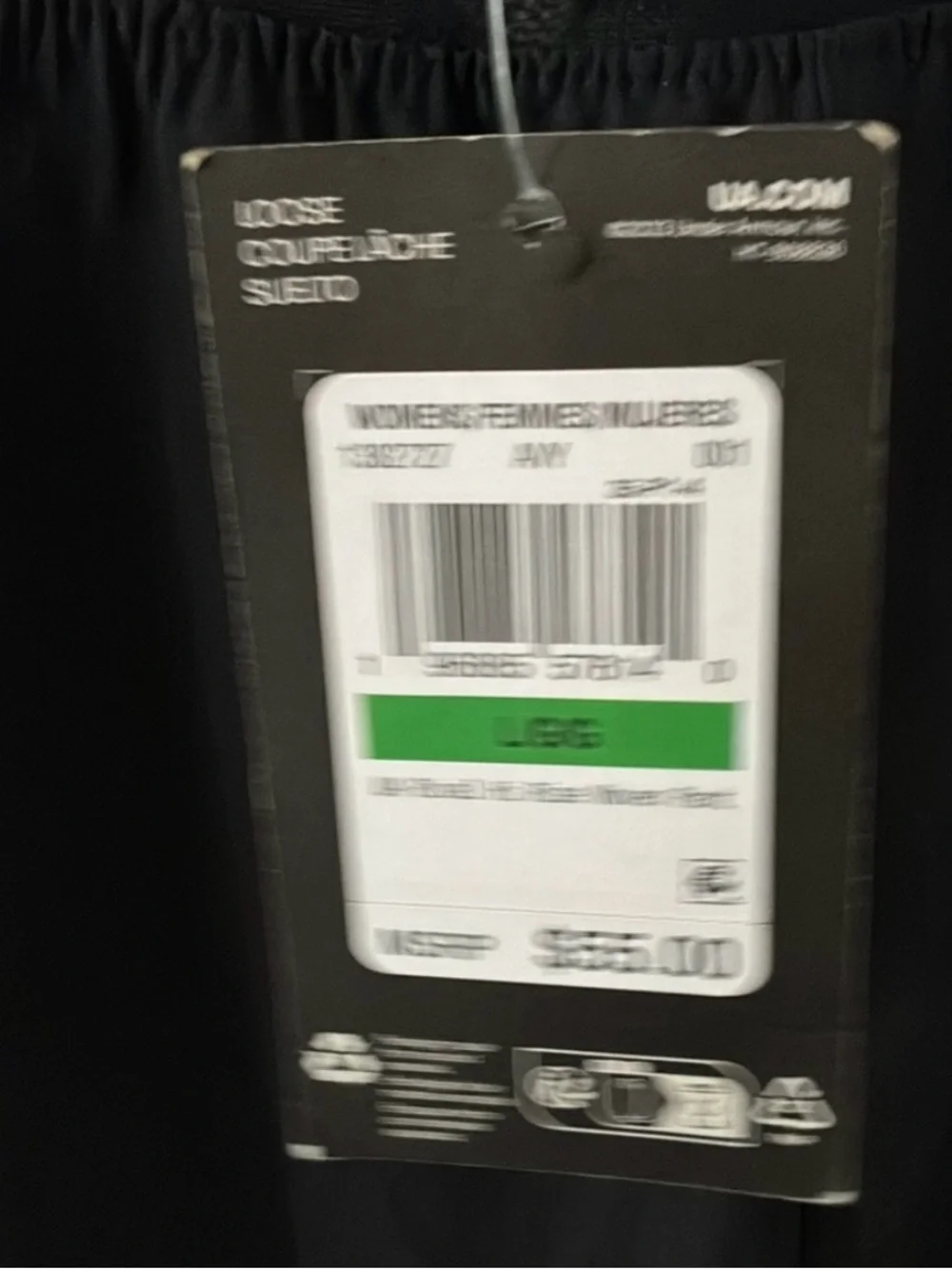 Under Armour Black Women's Track Pants Joggers - Picture 3 of 5